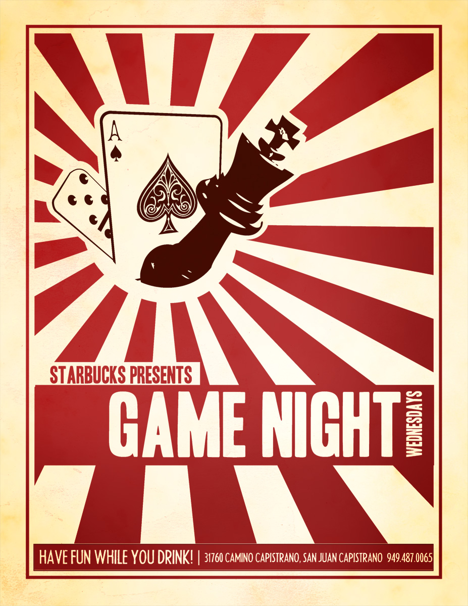 Game Night Flyer by Masca Ridens