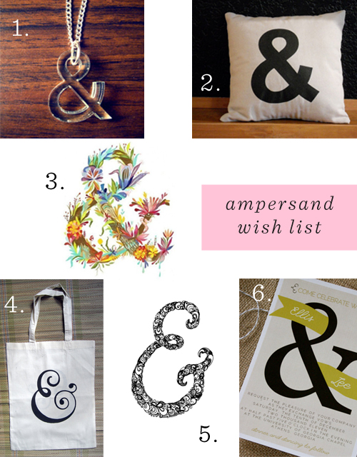 Ampersand Wish List