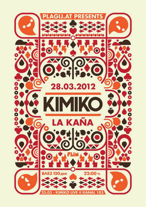 KIMIKO poster by Ivan Petrusevski (a.k.a. Flim works)