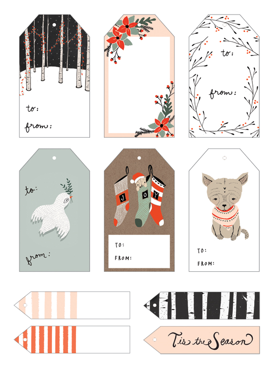 Yuletide Gift Tags