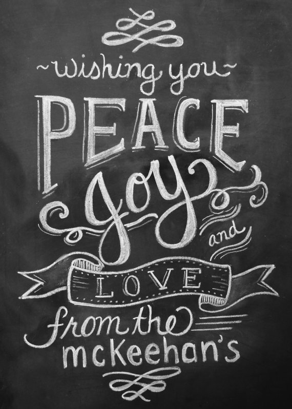 Wishing You Peace & Joy by Lily & Val