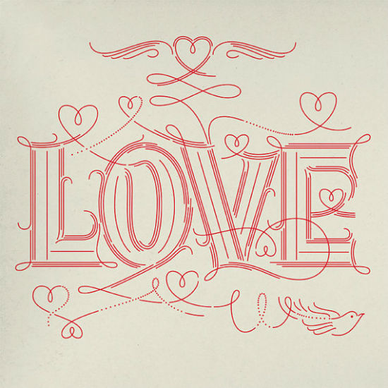 LOVE Lettering vs Calligraphy