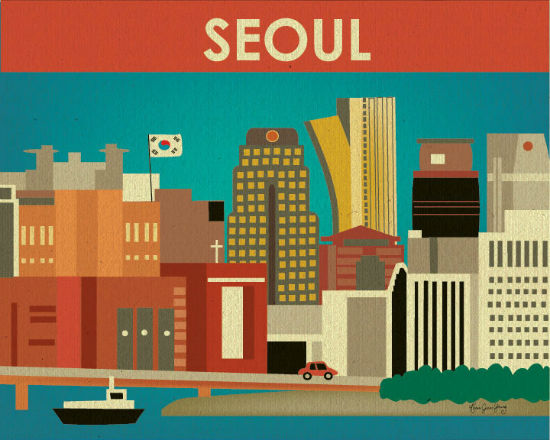 Seoul South Korea by Loose Petals