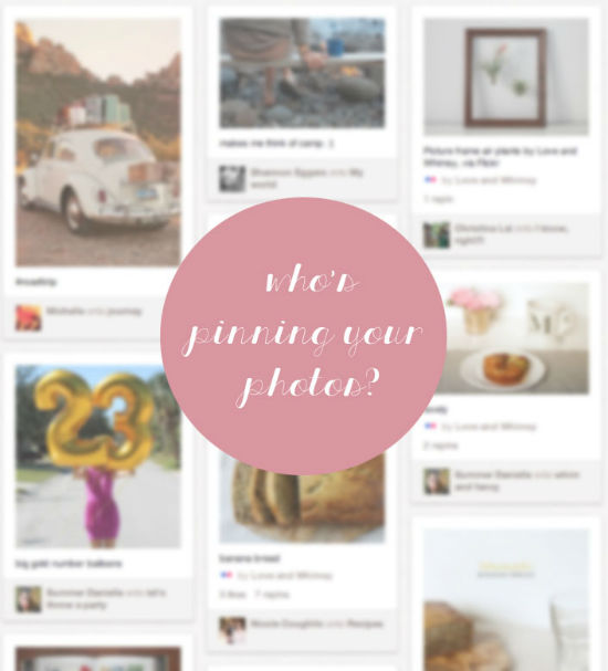 Who Is Pinning Your Photos - Love and Whimsy Blog