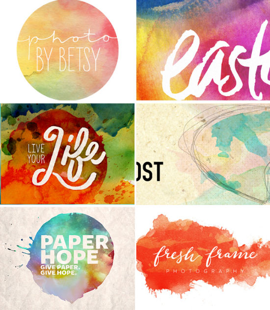 Easter Watercolor Moodboard - Swell Studios