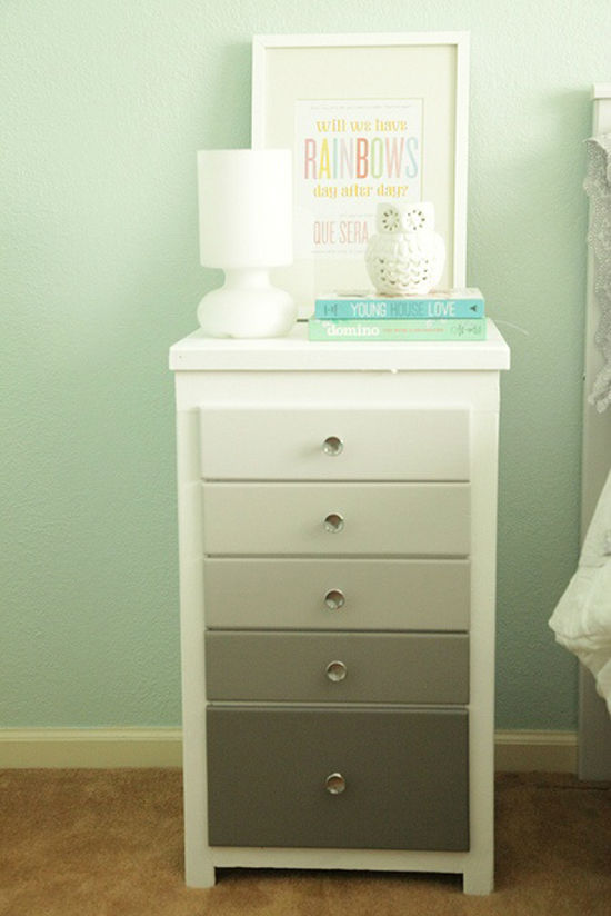  Ombre Nightstand by Lovely Interiors