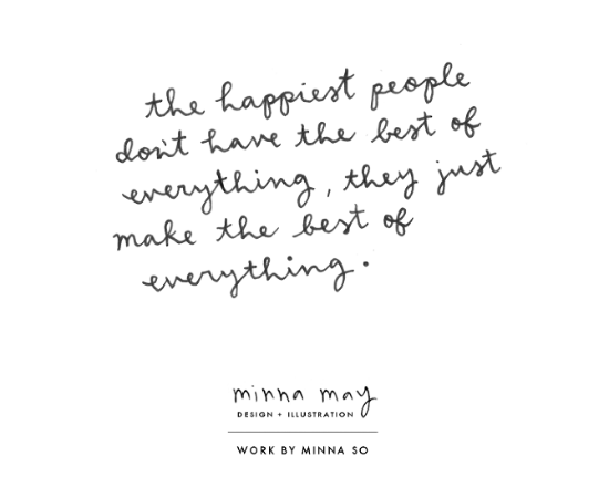 The Happiest People - Minna May - Work by Minna So