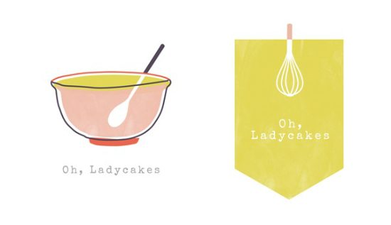  Oh, Ladycakes Branding - Emmadime