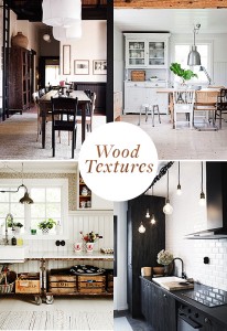 Wood Texture Interiors