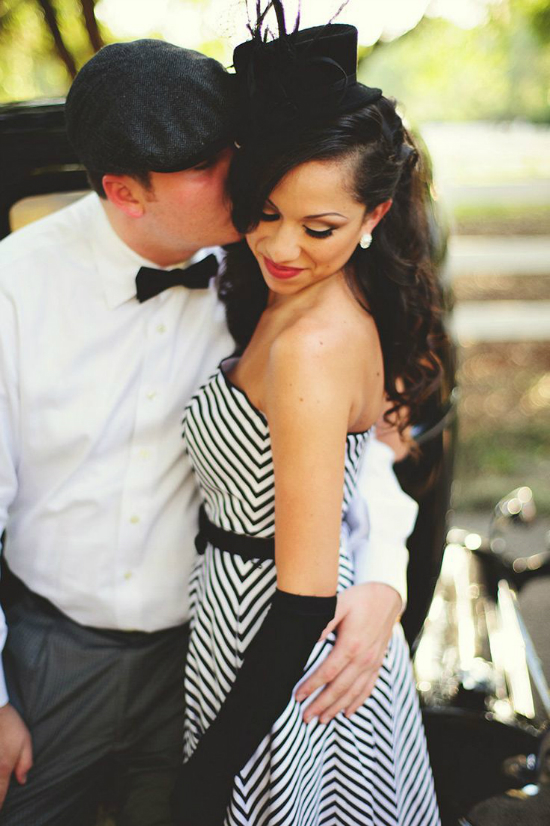 Raeylz & Chris Vintage Engagement Session - Jason Mize Photography