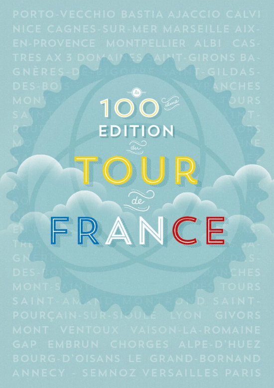 Tour de France Poster - Veerle Peters