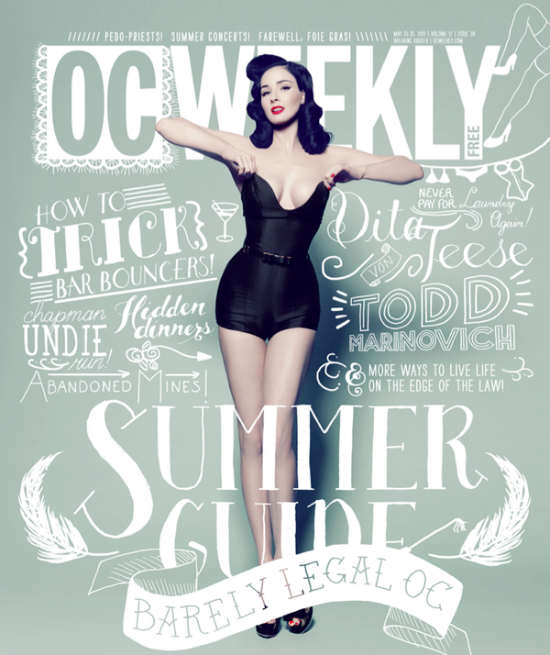 OC Weekly Cover - Shauna Lynn Panczyszyn
