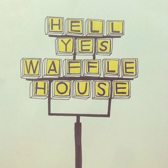 Waffle House Sketch - Eight Erasers