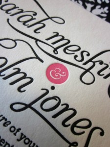 Sarah & Malcolm Wedding Invitations - For Print Only
