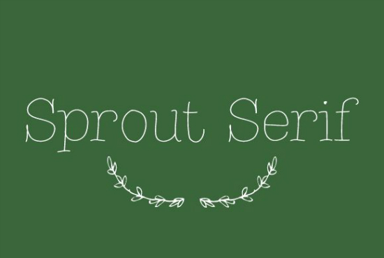 Sprout Serif - Creative Market