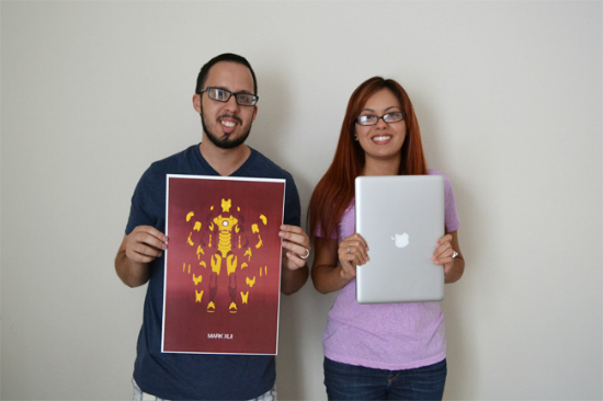 Melissa & Nick - Posters and Web Design