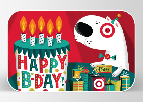 Target Birthday Gift Card - Invisible Creature