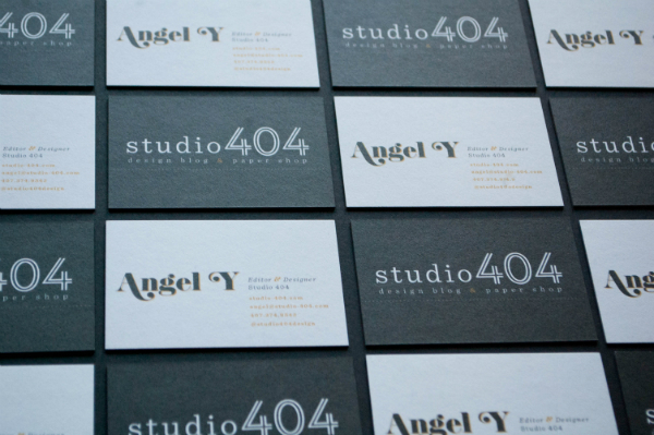 Studio 404 Business Cards