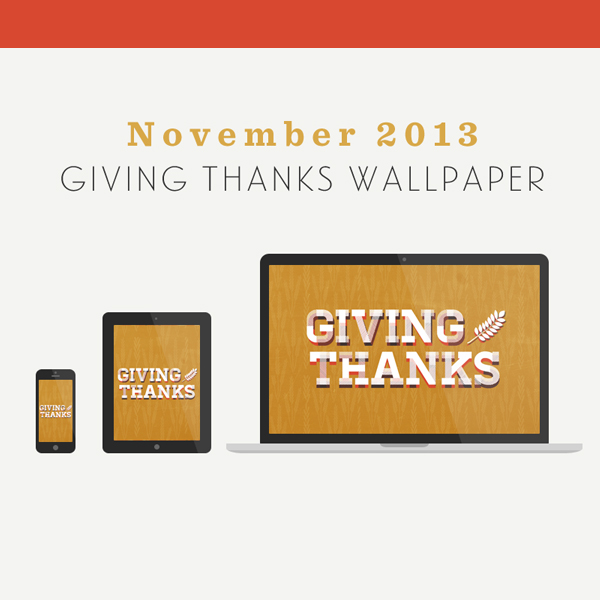 Giving Thanks Wallpaper