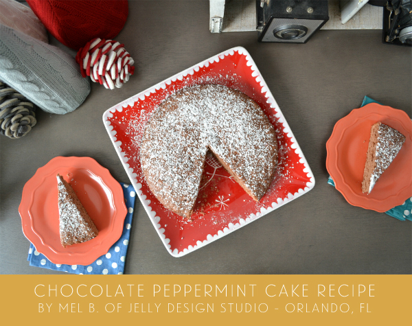 Chocolate Peppermint Cake