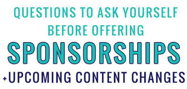 Questions to Asks Before Offering Sponsorships - Chimerikal