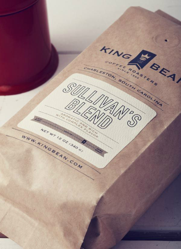King Bean Coffee Roasters Packaging - We and The Color