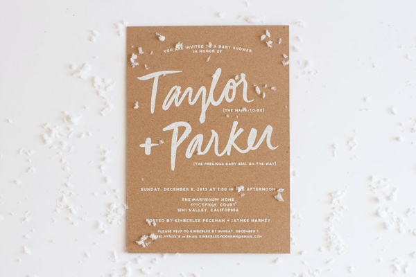 Taylor Shower Invites - Jay Adores