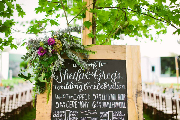 Paper & Honey - Chalkboard Wedding Lettering