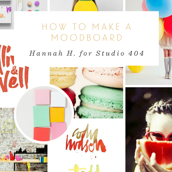 How To Make A Moodboard