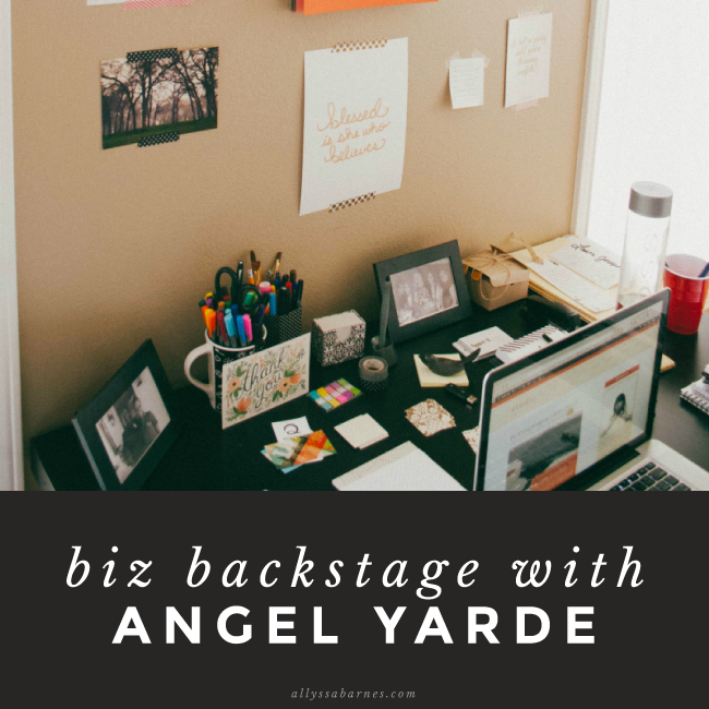 Biz Backstage - Allyssa Barnes