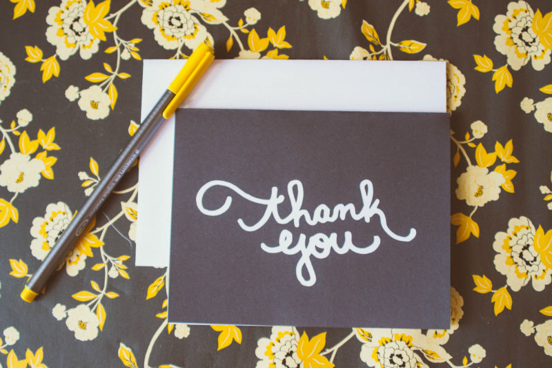 Studio 404 Thank You Card