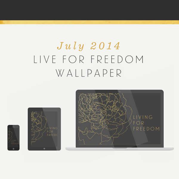 July 2014 Wallpaper - Freedom