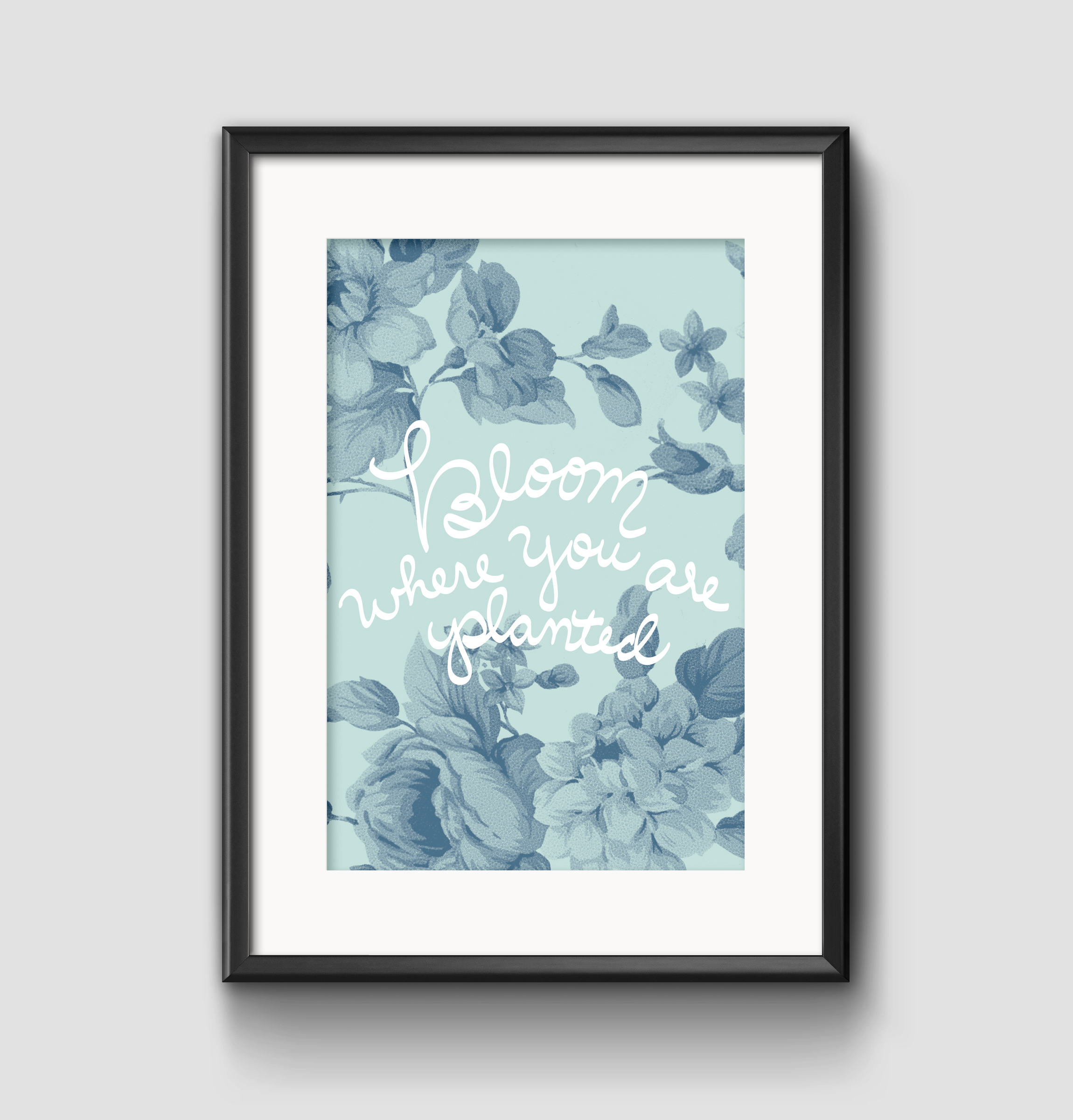 Studio 404 - Bloom Where You Are Planted Print