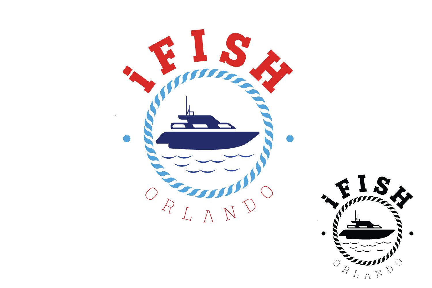 iFish Orlando - Logo Mockup
