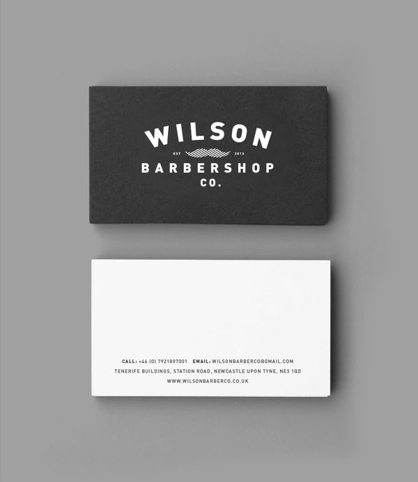 Wilson Barbershop Co Branding - Serif and Sans
