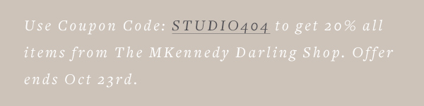 MKennedy Darling - Coupon Code