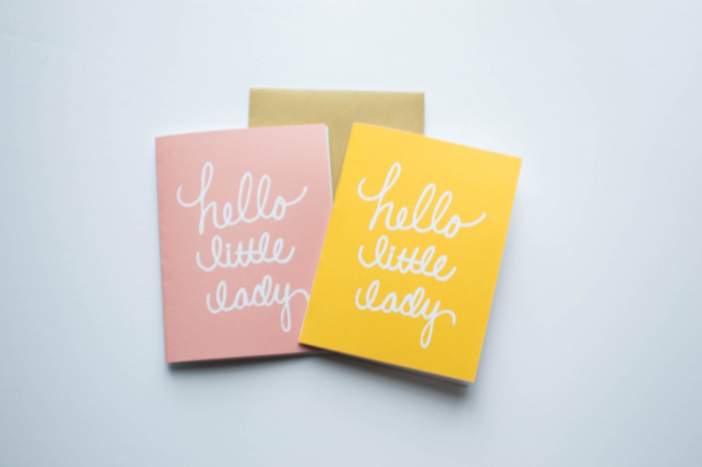 Hello Little Lady Cards - Studio 404 Shop