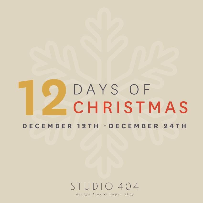 12 Days of Christmas - Studio 404