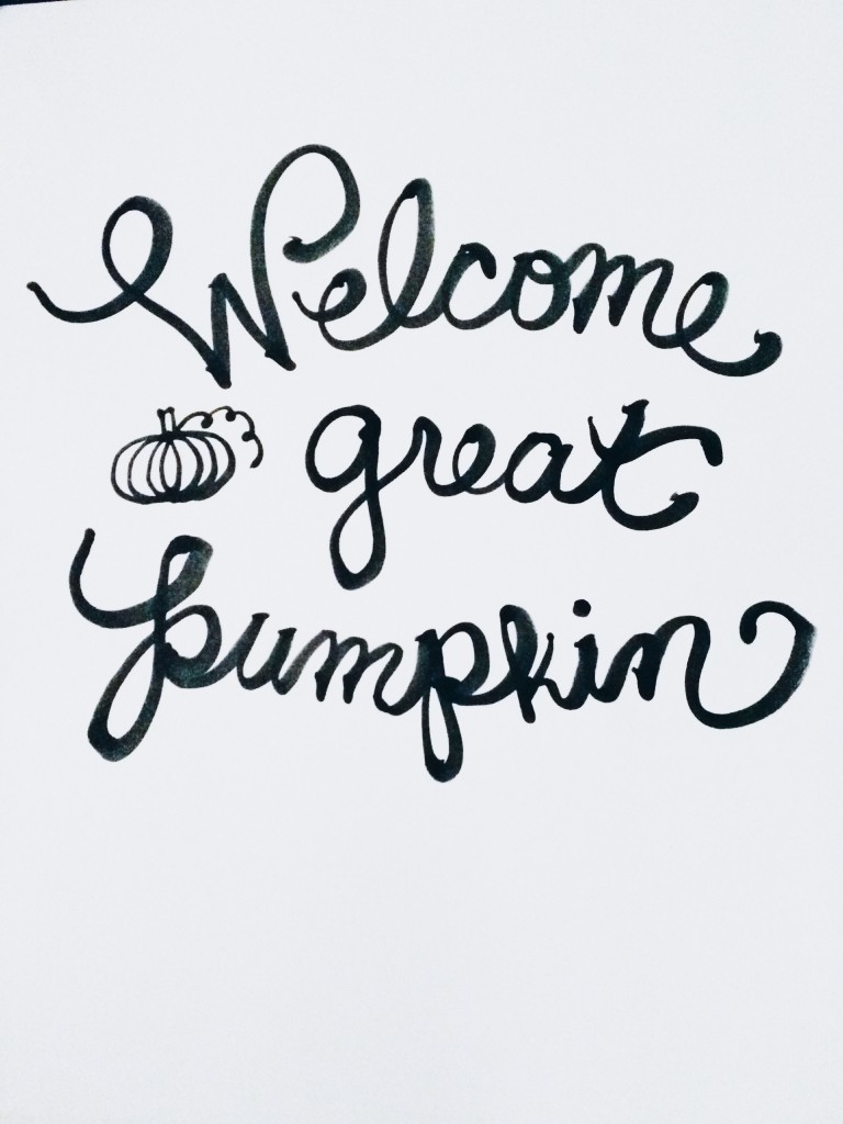 Welcome Great Pumpkin - Studio 404