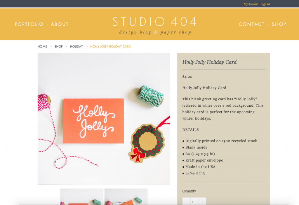 Studio 404 Paper Shop