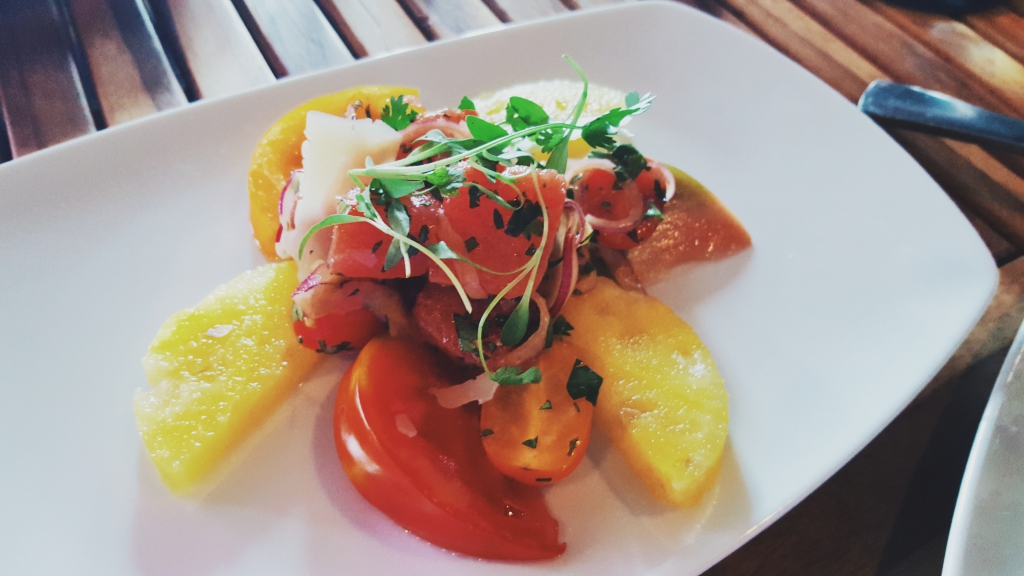 Heirloom Tomato & Watermelon Salad - STK Orlando