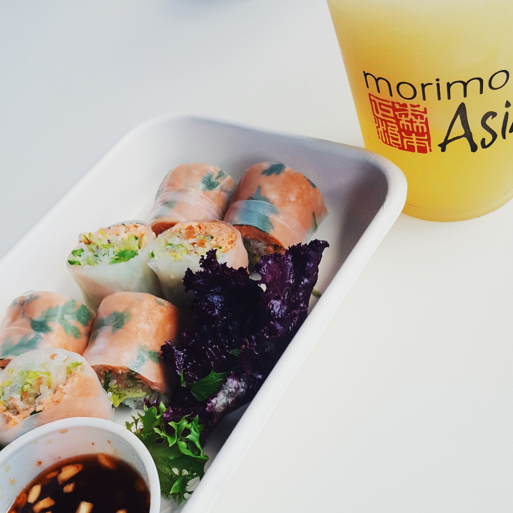 Roasted Salmon Summer Roll - Studio 404