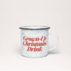Grownup Christmas Drink Speckle Mug