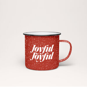 Joyful Joyful Speckle Mug